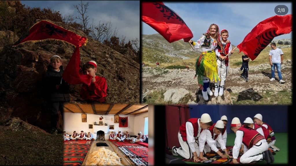 FËMIJËT E HASIT GATI PËR FESTAT E NËNTORIT ME PERFORMANCA ATDHEDASHURIE