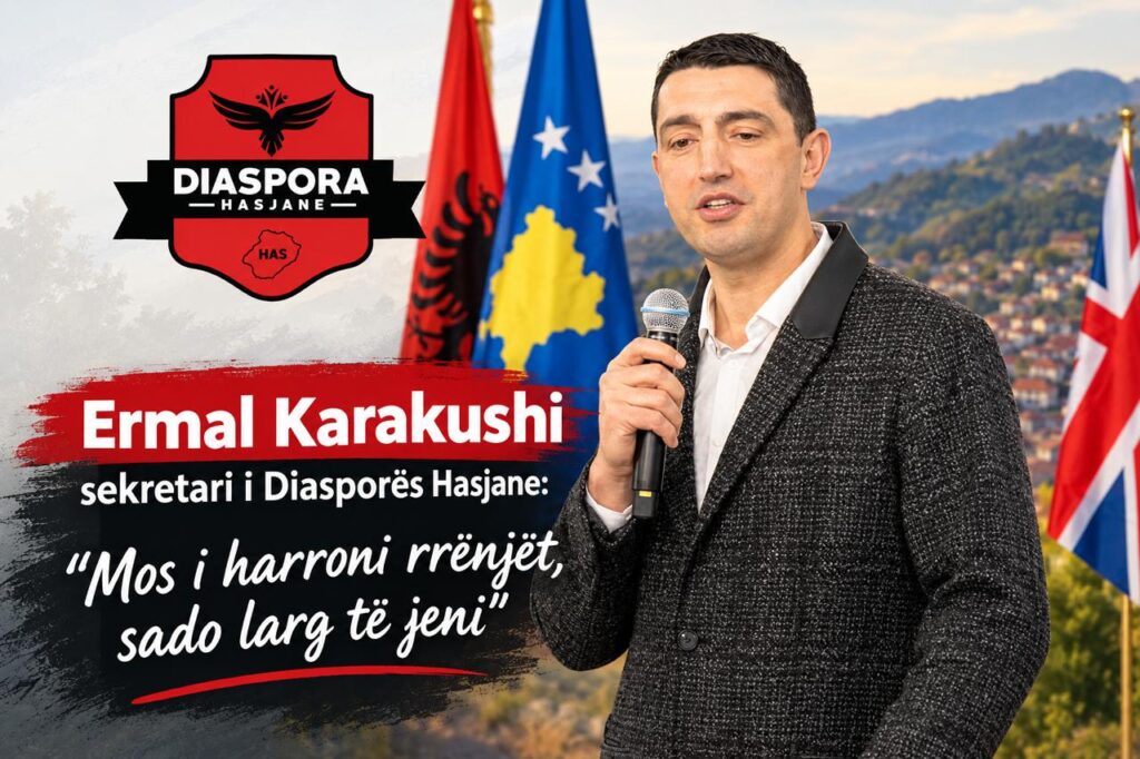 Ermal Karakushi: Nga një i ri pa dokumente në Angli, te themeluesi i një kompanie me 40 punonjës dhe sekretar i “Diasporës Hasjane”